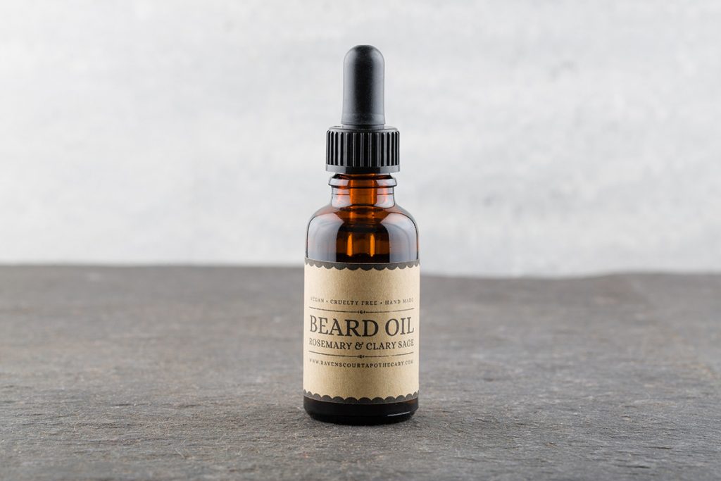 Rosemary And Clary Sage Beard Oil by Ravenscourt Apothecary