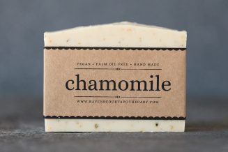 chamomile soap - front